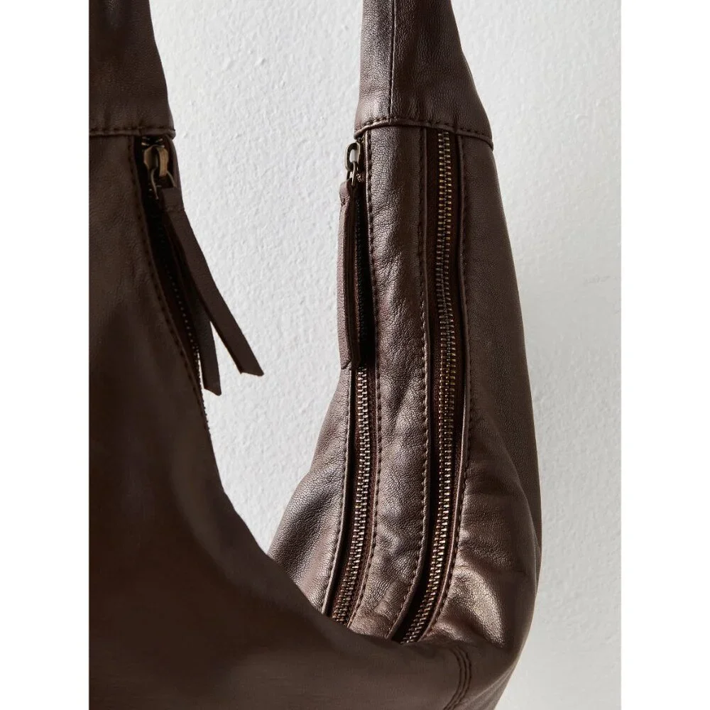 Free People Dark Brown Shoulder Bag - Picture 5 of 8